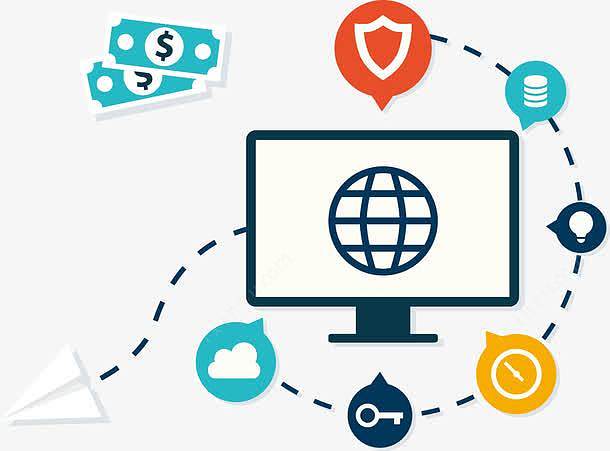 互联网时代的矢量图高清素材 云共享与信息服务的新纪元